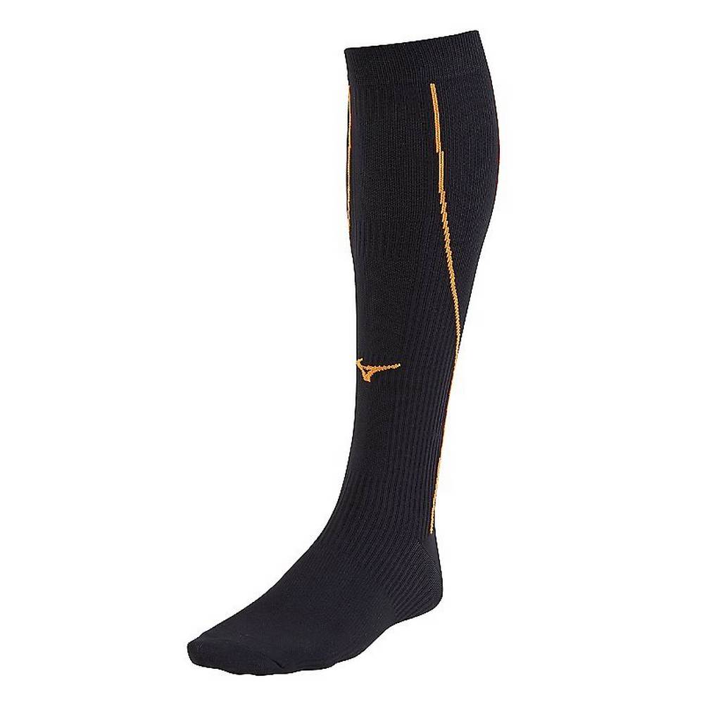 Mizuno Men's Compression Running Socks Black (421543-PTC)